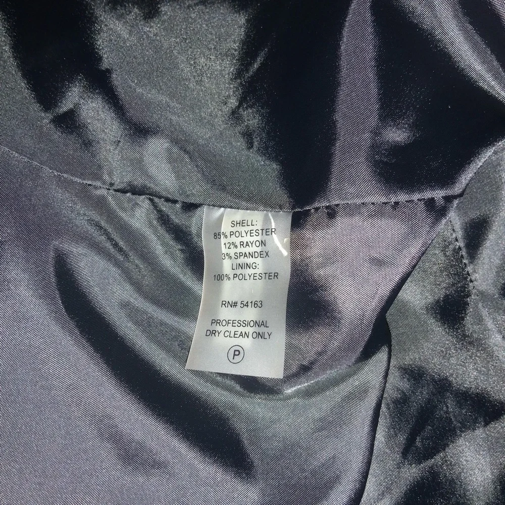 NWOT Calvin Klein Black and White Textured Jacquard Cardigan Blazer Size 4